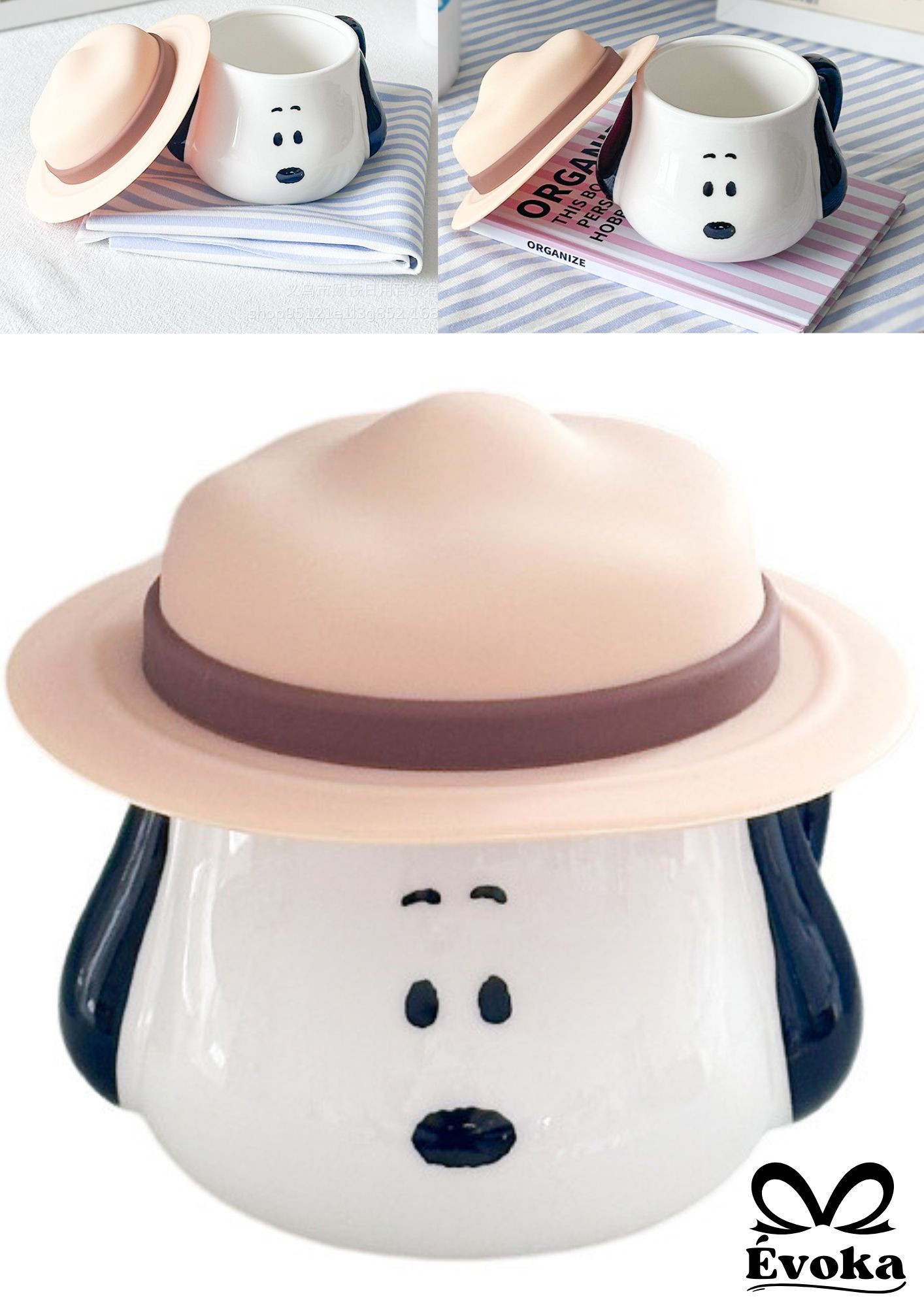 Taza caricatura snoopy